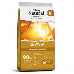 Mostrar informações para Dibaq Natural Moments Cat Sterilized Salmon & Chicken  Imagem de Dibaq Natural Moments Cat Sterilized Salmon & Chicken