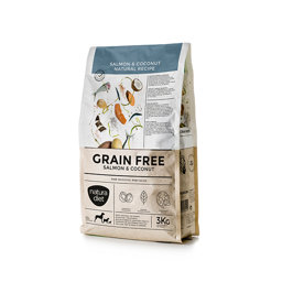 Mostrar informações para NATURA DIET GRAIN FREE SALMON & COCONUT Imagem de NATURA DIET GRAIN FREE SALMON & COCONUT