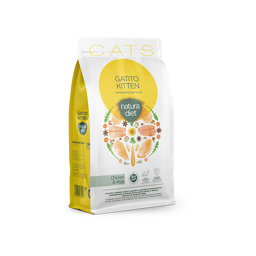Mostrar informações para NATURA DIET CAT KITTEN CHICKEN Imagem de NATURA DIET CAT KITTEN CHICKEN