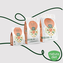 Mostrar informações para NATURA DIET CAT ADULT SALMON  Imagem de NATURA DIET CAT ADULT SALMON