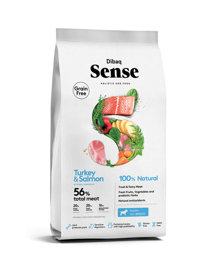 Mostrar informações para Dibaq Sense Grain Free SALMÃO e PERÚ (PUPPY) Imagem de Dibaq Sense Grain Free SALMÃO e PERÚ (PUPPY)