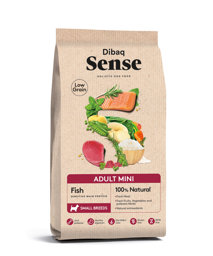 Mostrar informações para Dibaq Sense Low Grain ADULT MINI (PEIXE) Imagem de Dibaq Sense Low Grain ADULT MINI (PEIXE)