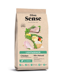 Mostrar informações para Dibaq Sense Low Grain LIGHT&SENIOR (FRANGO) Imagem de Dibaq Sense Low Grain LIGHT&SENIOR (FRANGO)