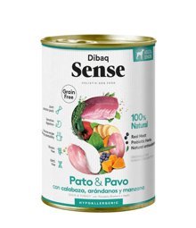 Mostrar informações para Dibaq Sense Grain Free PATO e PERÚ 380gr. Imagem de Dibaq Sense Grain Free PATO e PERÚ 380gr.