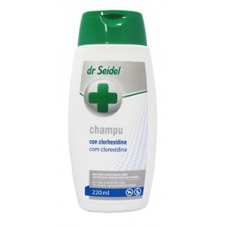 Mostrar informações para DR. SEIDEL Shampoo c/ Clorexidina - 220ML Imagem de DR. SEIDEL Shampoo c/ Clorexidina - 220ML