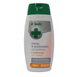 Mostrar informações para DR. SEIDEL Champoo & Condicionador c/ Iodóforos - 220ML Imagem de DR. SEIDEL Champoo & Condicionador c/ Iodóforos - 220ML