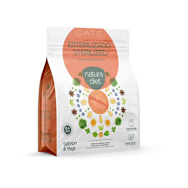 Imagem de NATURA DIET CAT STERILIZED SALMON 