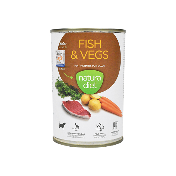 Imagem de  NATURA DIET DOG FISH & VEGS 400 GR 