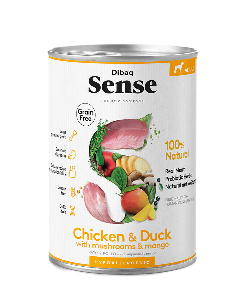 Imagem de Dibaq Sense Grain Free FRANGO e PATO 380gr.