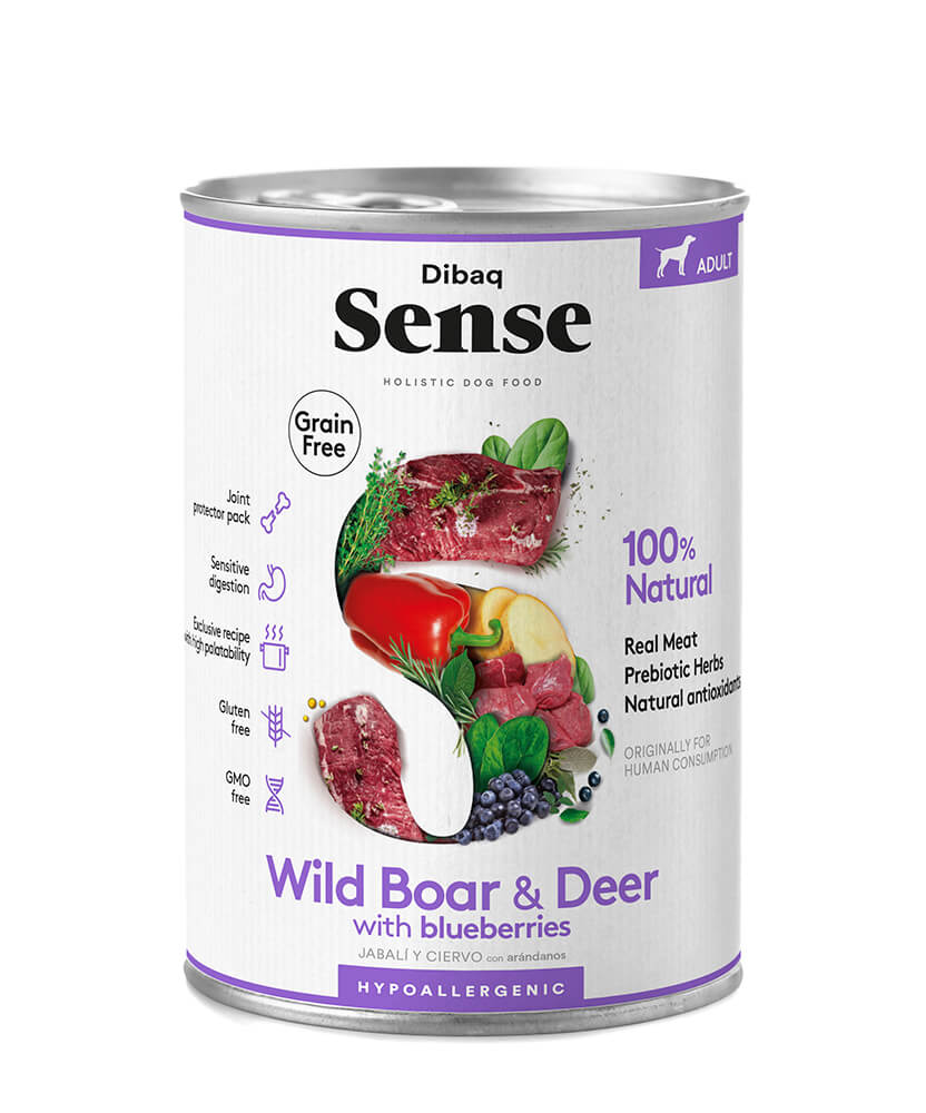 Imagem de Dibaq Sense Grain Free VEADO e JAVALI 380gr.